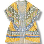 Umgee  Kimono Cardigan Women’s Small Multicolor‎ Boho Festival Beach Cover Up Photo 0