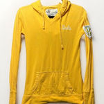 UCLA Long Sleeve Shirt Womens‎ Yellow Hooded Embroidered Patch Campus Crew Size undefined Photo 0