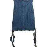 Another mode New denim corset jelly fish dress L Blue Size L Photo 0
