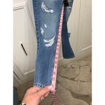 KanCan Women's High Rise‎ Distressed Straight Leg Jeans Size 3/25 Blue Photo 7
