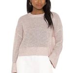 Lovers + Friends  Women's Open Knit Spacedye Sweater Size XS Photo 0