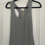 NWT RUMER Rosa Stripe Cutout Maxi Dress Seafoam Sz Large Photo 6