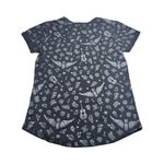 Disney Parks Coco Embroidered Black Short Sleeve T Shirt Day Of The Dead Large Photo 4