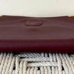 Cartier  Classic Burgundy and Gold Clutch Photo 5