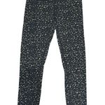 Varley Let's Move Mid Rise Leggings Leopard Animal Print 7/8 Gray Tan Small Photo 1