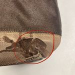 Coach Canvas Signature Logo Bag Brown With Dust Bag 10125 Photo 10