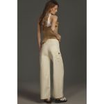 Anthropologie  Pilcro Embroidered Cropped Bow Pants Photo 9