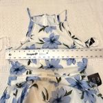 Lulus Zahara medium asymmetrical handkerchief hem floral dress D2 2998 Photo 1