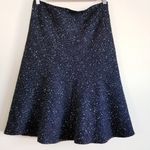 Cynthia Steffe Pleated Tweed Midi Skirt Photo 0