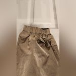 Good American Essential Nylon Brindle Women’s Gold Track Pants Joggers Size 3 Photo 9