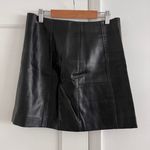 Stradivarius  Leather Skirt Photo 0