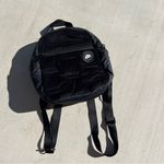 Nike Sportswear Futura Black Velour Mini Backpack Photo 6
