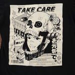 Hot Topic Genki Ghost Take Care 003 GG Girl & Model Ghost T-Shirt Tee Size Small Anime Photo 2