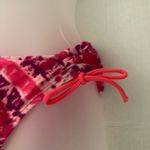 California Waves  Hot Pink Tie Dye Size Large Bandeau Top & Bikini Bottom Photo 7
