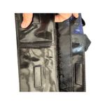 Anne Klein  Women's Black Patent Leather Wristlet Clutch Bag Y2K 2000s Photo 3