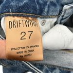 Driftwood Gizelle Embroidered Side Jeans Blue Women’s Size 27 Boho Southwest Photo 10