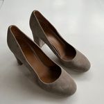 Franco Sarto  Women's Aziza Pump Size 7M Taupe‎ Tan Suede Block Heel Shoe … Photo 4