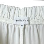 Bella Dahl  white relaxed tencel pull on trousers pants Photo 6