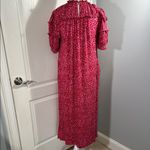 Boden Pink and Red Neck Dress Size 8 Photo 3