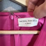 Rachel Parcell  autumn fuschia ruffle dress Photo 4