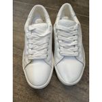Sam Edelman  Ethyl Bright‎ White Sneakers NEW SIZE 5.5 Tennis Shoes Leather Photo 3