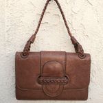 Valentino Garavani Valentino women’s Histoire braided brown leather shoulder bag Photo 1