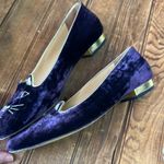 Charlotte Olympia Women’s  purple velvet Kitty  shoes limited edition size 38.5 Photo 5