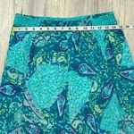 Diane Von Furstenberg Vintage  Color Authority Teal Purple Midi Maxi Skirt Size M Photo 1