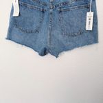 Aritzia [] Denim Forum The 90s Vintage Hi-Rise Cut-Off Denim Shorts NWT Size 32 Photo 6