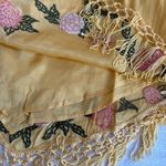 Urban Outfitters Carmen Embroidered Fringe Sleeveless Mini Dress in Yellow - XS Photo 13