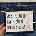 Gap  Denim Plus 20 Slim Boyfriend Jeans Crop High Rise Cuffed Dark Alba Women’s Photo 10