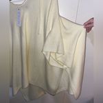 Olivia Sky  sweater Poncho with hood in ivory size large Photo 3