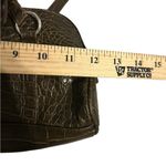 Bisou Bisou  Croc-Embossed Brown Bag Photo 4