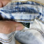 Wild Fable  Light Acid Wash Distressed Denim Mom Shorts Photo 2