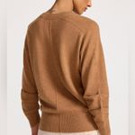 Brochu Walker  The Ennes Ruched Cashmere Sweater Toffee Mélange | S Photo 2