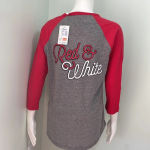 Pressbox College Corner North Carolina NC State Wolfpack Baseball Tee NEW Photo 4