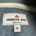 NWOT American Giant Women's Midweight Full Zip Hoodie Blue Casual Cozy Size M Photo 4