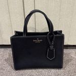 Kate Spade  Black Leather Tote/crossbody Bag🖤 Photo 3
