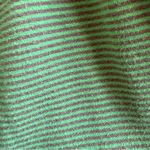 Old Navy Y2K  Babydoll green stripe Hooded Top Grunge Indie Sleeze Size M Photo 4