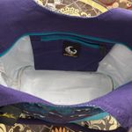 LAUREL BURCH CAT TRIO CANVAS TOTE Blue Photo 5