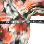 J.Crew Liberty Fabric Cut Out Puff Sleeve Blurry Floral Sheath Midi Dress 6 Photo 6