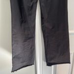 Marine layer Bridget Full Length Pant Washed Black Raw Hem Women’s 2 Fall Preppy Photo 8