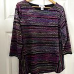 Peck & Peck  Abstract Artsy Lagenlook Tunic Sz XL Photo 1