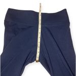 NWOT PINK Bling Sequin Floral Yoga Leggings Navy Blue Cotton Comfy Size Small Photo 5