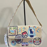 Handcrafted In India | Beaded World Traveler Shoulder Bag Tan Photo 0