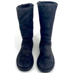 UGG  Black Classic Tall Suede Winter Boots Women's Size 6 EUC With Box Photo 1