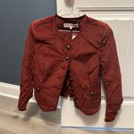 Free People NWT Becky Jacket in garnet grotto color size small Photo 7