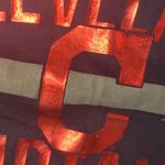 Majestic  - Cleveland Indians shirt blue red size small Photo 1