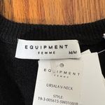 Equipment Ursula V-neck Sweater Black size M NWT Photo 5