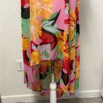 cha cha vente  Colorful Floral Swim Coverup Photo 2